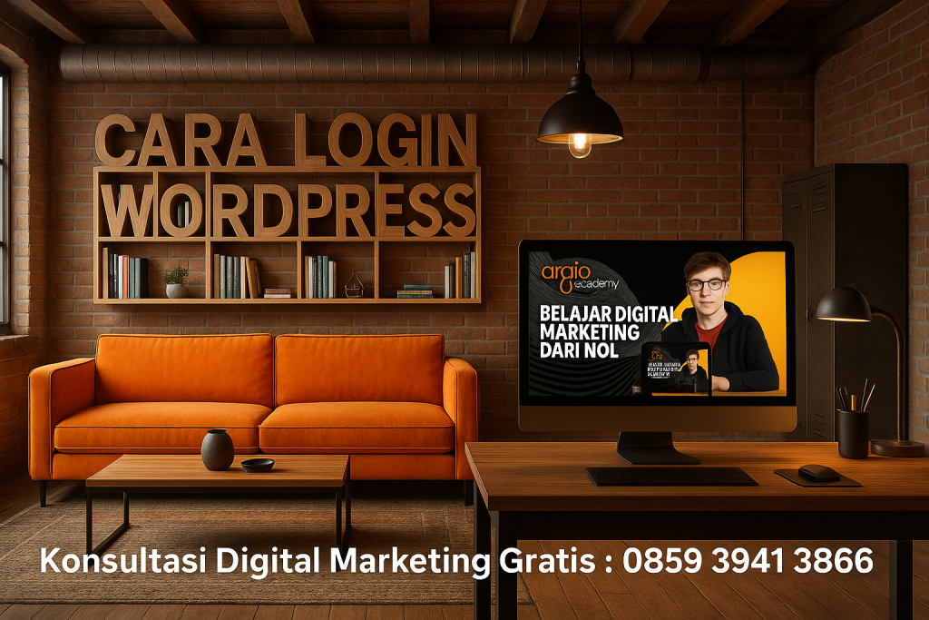 Cara Login WordPress