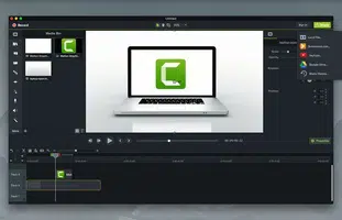 ilustrasi aplikasi edit video pada PC