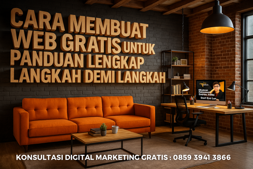 Cara Membuat Web Gratis