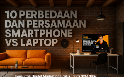 10 Perbandingan Smartphone vs Laptop: Apa Saja Persamaan dan Perbedaannya?