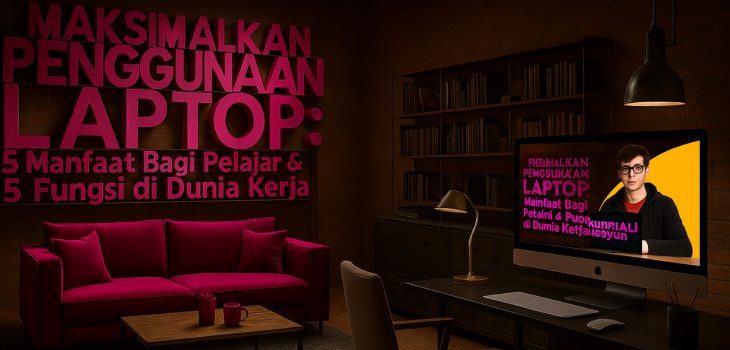 Maksimalkan Penggunaan Laptop!: 5 Manfaat bagi Pelajar & 5 Fungsi di Dunia Kerja