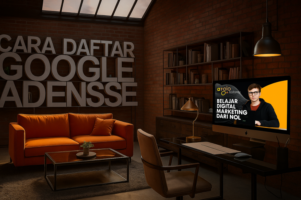 cara daftar google adsense