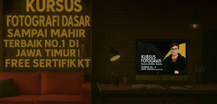 Kursus Fotografi Dasar Sampai Mahir Terbaik No.1 di Jawa Timur | Free Sertifikat