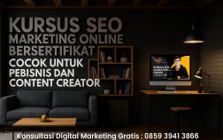 Kursus SEO Marketing Online Bersertifikat, Cocok untuk Pebisnis dan Content Creator