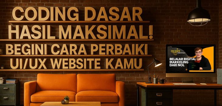 #1 Begini Cara Perbaiki UI/UX Website Kamu, Coding dasar Hasil Maksimal!