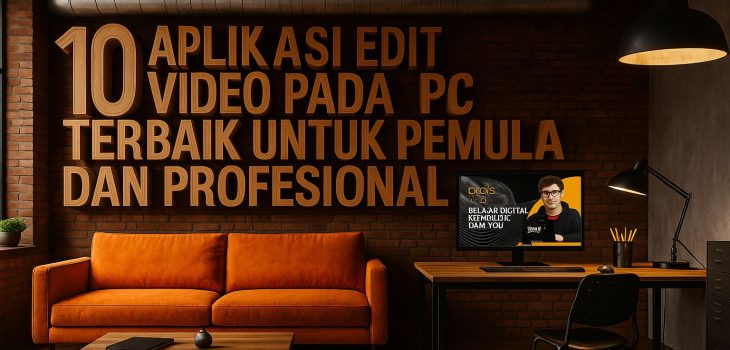 10 Aplikasi Edit Video pada PC Terbaik untuk Pemula dan Profesional