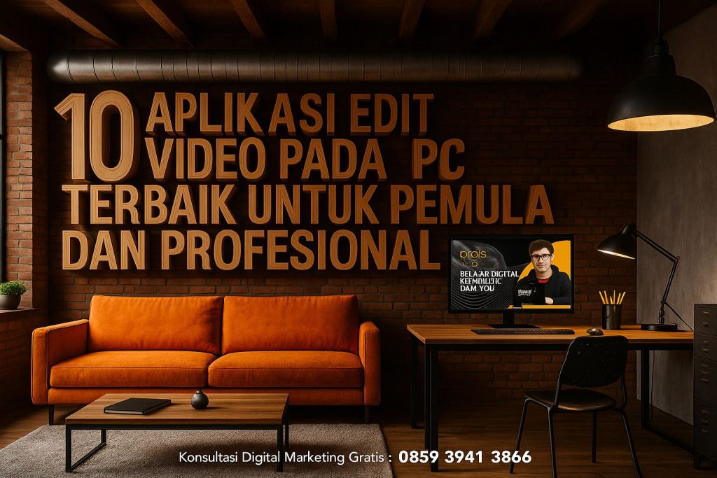 aplikasi edit video pada pc