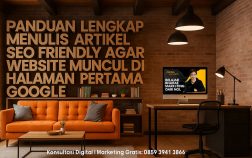 Panduan Lengkap Menulis Artikel SEO Friendly agar Website Muncul di Halaman Pertama Google