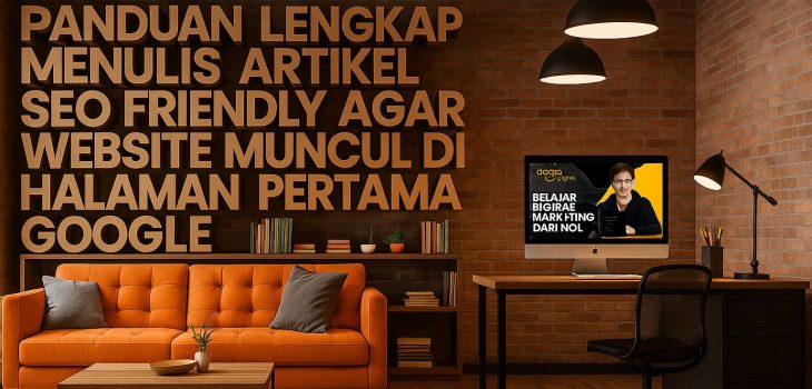 Panduan Lengkap Menulis Artikel SEO Friendly agar Website Muncul di Halaman Pertama Google