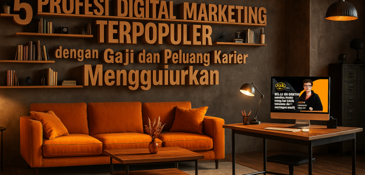 5 Profesi Digital Marketing Terpopuler dengan Gaji dan Peluang Karier Menggiurkan