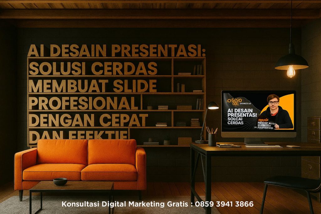 AI desain presentasi