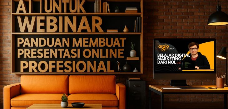 AI untuk Webinar: Panduan Membuat Presentasi Online Profesional