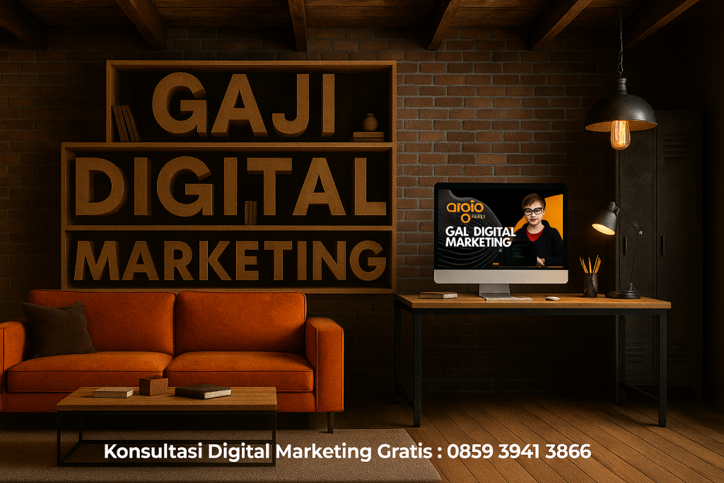 gaji digital marketing