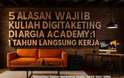 5 Alasan Wajib Kuliah Digital Marketing di Argia Academy: 1 Tahun Langsung Kerja!