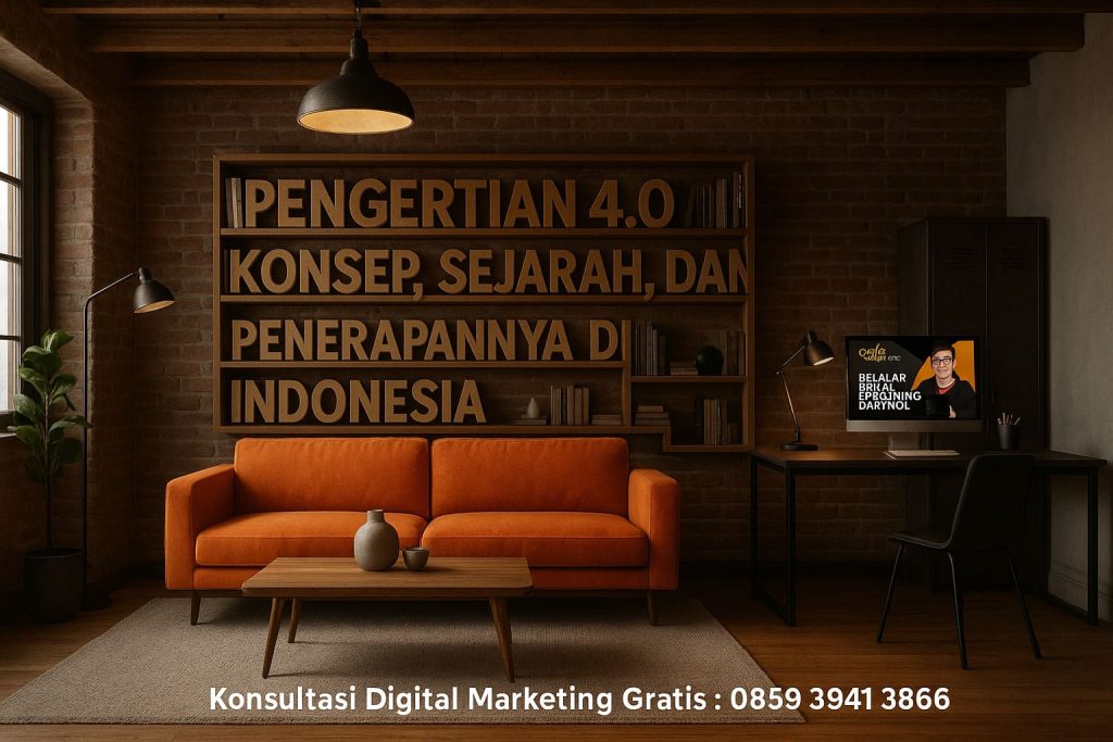 pengertian industri 4.0, apa industri 4.0, sejarah industri4.0 (1)