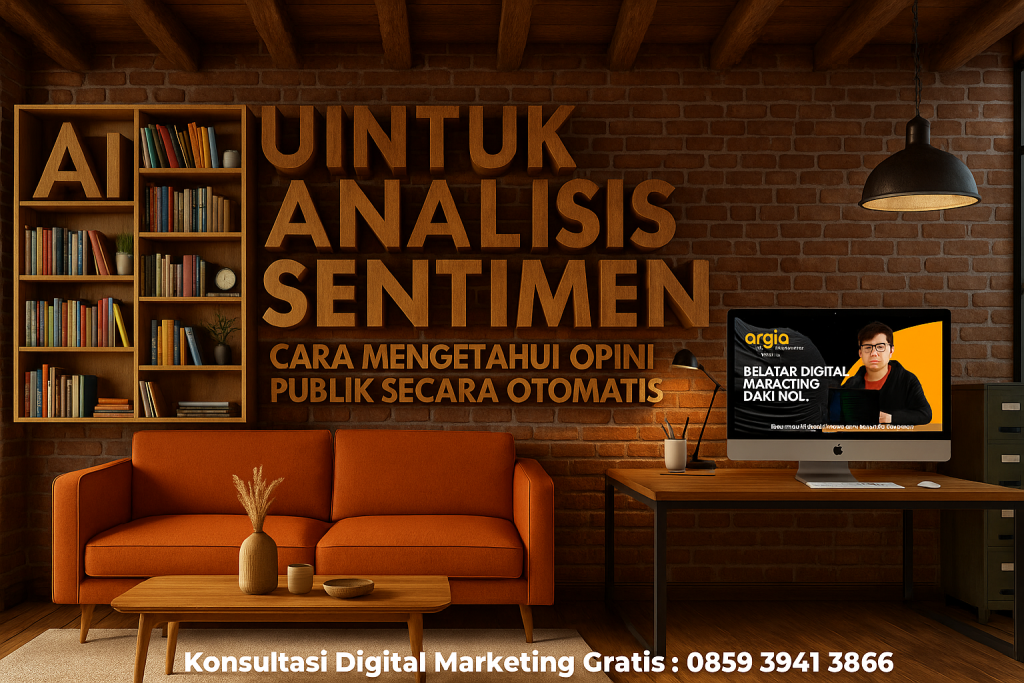 AI untuk analisis sentimen