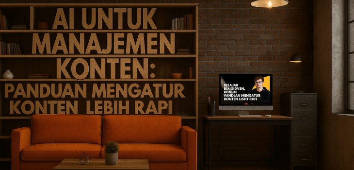 AI untuk Manajemen Konten: Panduan Mengatur Konten Lebih Rapi