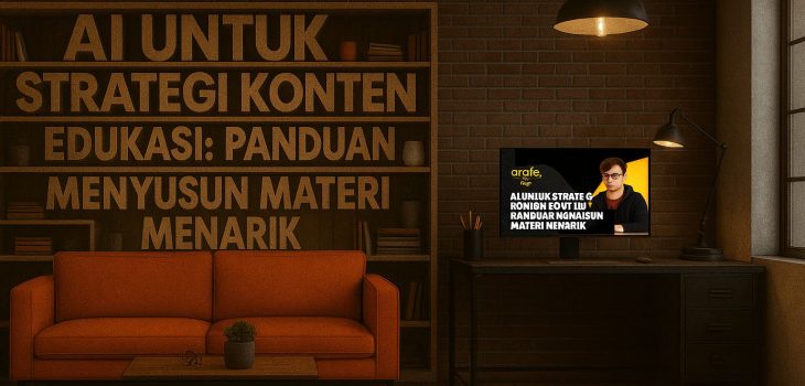 AI untuk Strategi Konten Edukasi: Panduan Menyusun Materi Menarik
