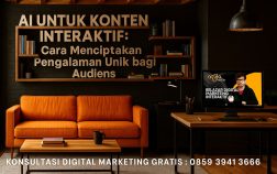 AI untuk Konten Interaktif: Cara Menciptakan Pengalaman Unik bagi Audiens