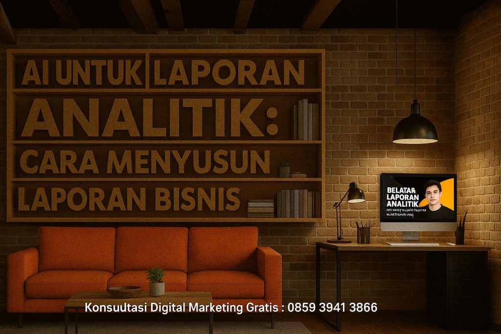 AI untuk laporan analitik