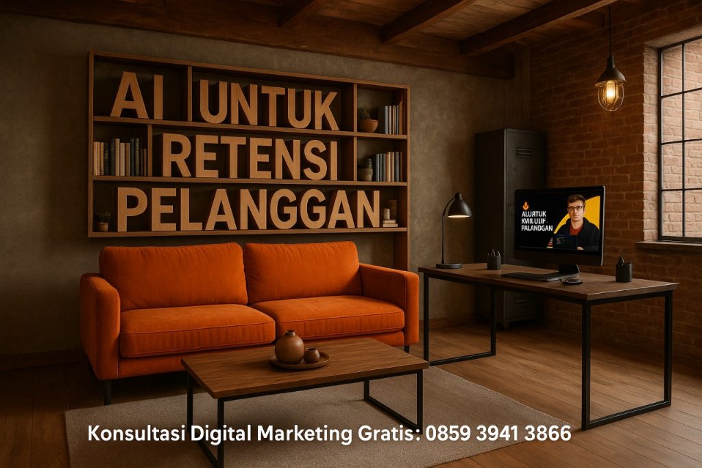 AI untuk retensi pelanggan