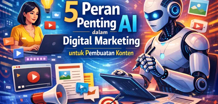 5 Peran Penting AI dalam Digital Marketing untuk Pembuatan Konten 5 Peran Penting AI dalam Digital Marketing untuk Pembuatan Konten