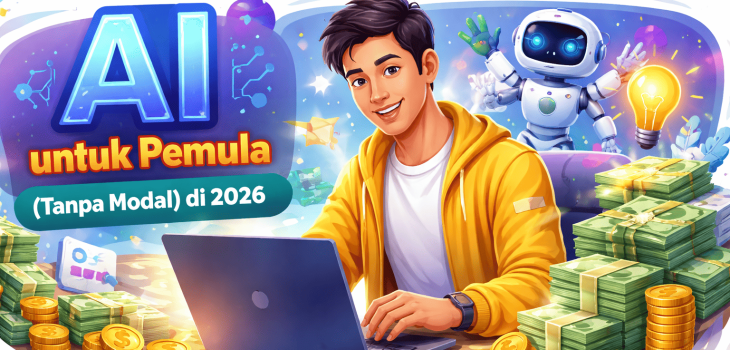 Cara Menghasilkan Uang dari AI untuk Pemula (Tanpa Modal) di 2026