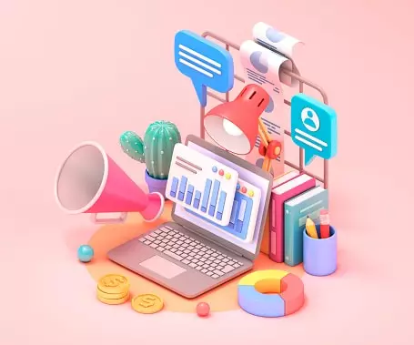 ilustrasi pemasaran online
