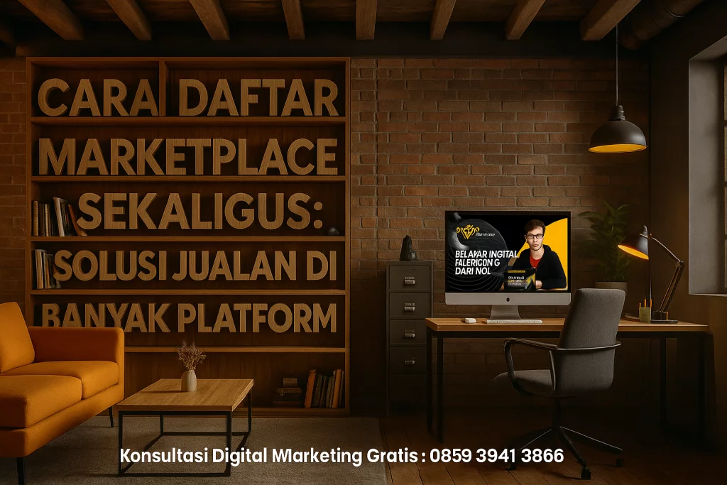Cara Daftar Marketplace