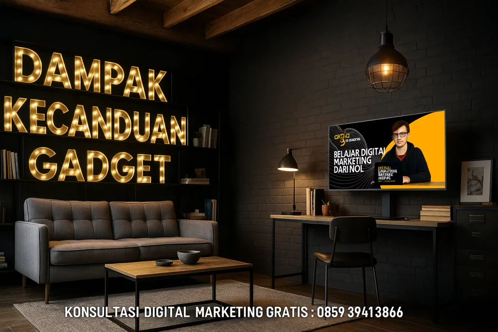 dampak kecanduan gadget