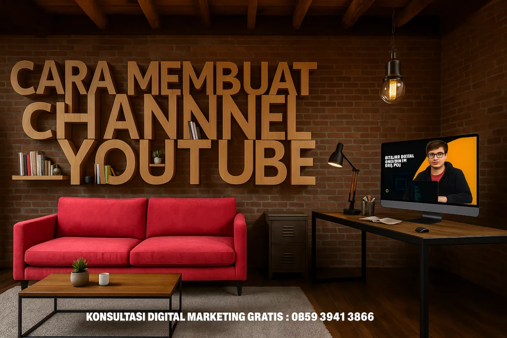 cara membuat channel youtube