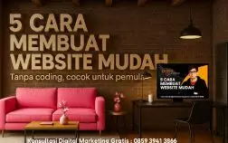 5 Cara Membuat Website Mudah Tanpa Coding, Cocok untuk Pemula!