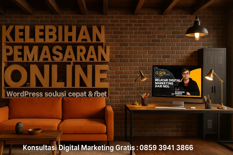 kelebihan pemasaran online
