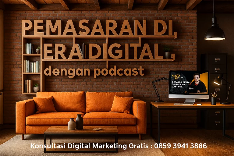 pemasaran di era digital - dengan podcast