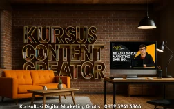 Free Sertifikat BNSP Kursus Content Creator Nomor 1 di Jawa Timur
