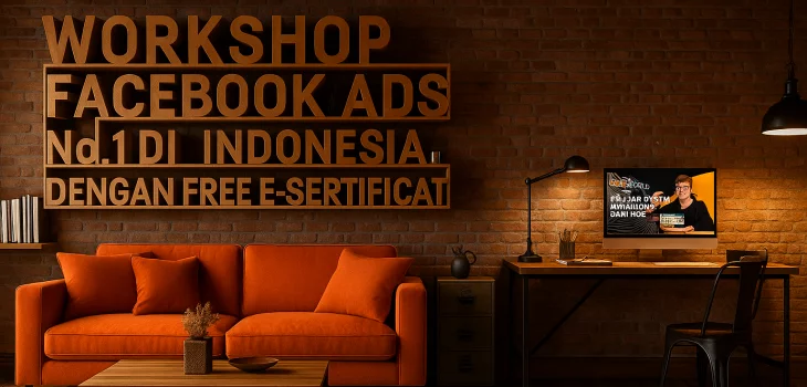 Workshop Facebook Ads No.1 di Indonesia dengan Free E-Sertificate