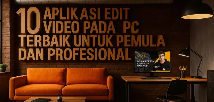 10 Aplikasi Edit Video pada PC Terbaik untuk Pemula dan Profesional