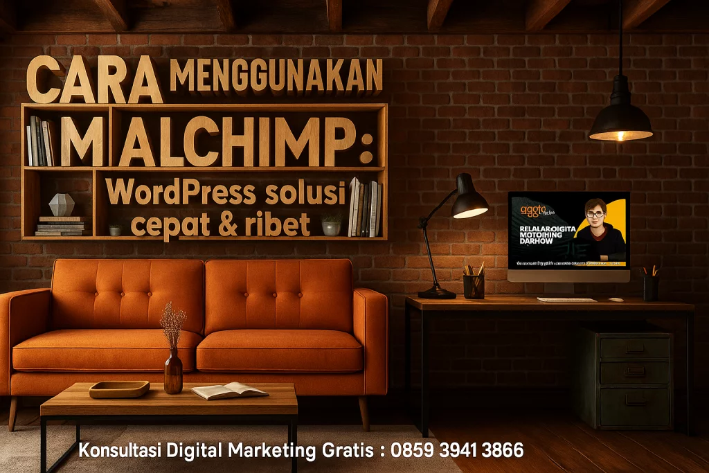 CARA MENGGUNAKAN MAILCHIMP