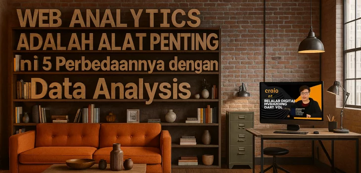 Web Analytics adalah Alat Penting: Ini 5 Perbedaannya dengan Data Analysis untuk Kebutuhan Bisnis Anda