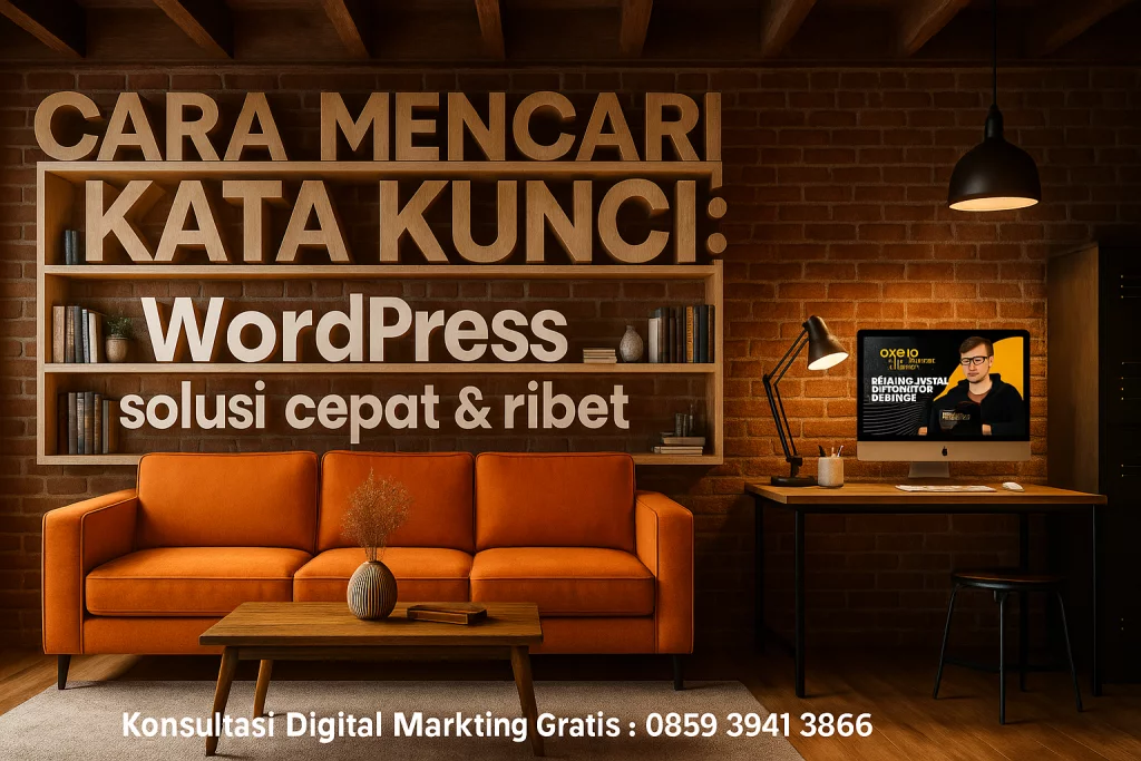 cara mencari kata kunci