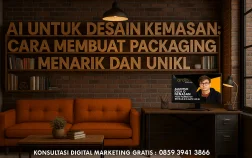 AI untuk Desain Kemasan: 5 Cara Membuat Packaging Menarik dan Unik