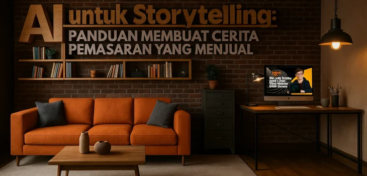 AI untuk Storytelling: 5 Panduan Membuat Cerita Pemasaran yang Menjual