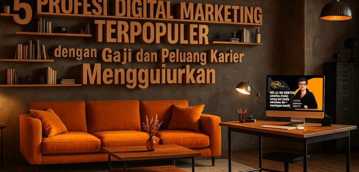 5 Profesi Digital Marketing Terpopuler dengan Gaji dan Peluang Karier Menggiurkan