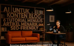 AI untuk Konten Blog: 6 Tutorial Menulis Artikel Menarik dan SEO-Friendly