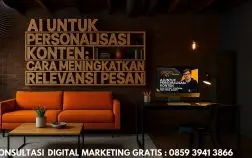 AI untuk Personalisasi Konten: Cara Meningkatkan Relevansi Pesan