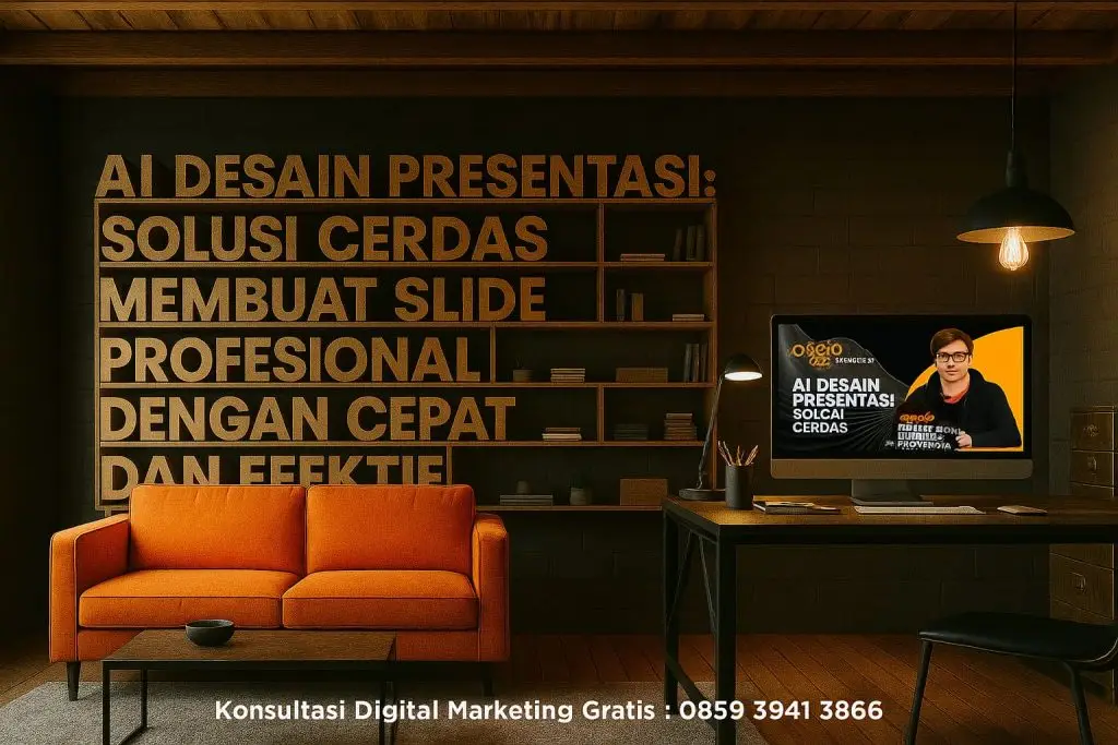 AI desain presentasi