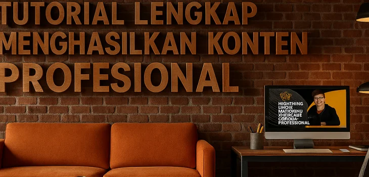 AI Editing Video: Tutorial Lengkap Menghasilkan Konten Profesional