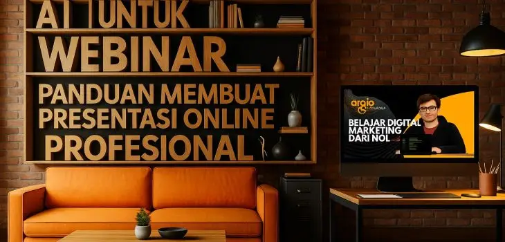 AI untuk Webinar: Panduan Membuat Presentasi Online Profesional
