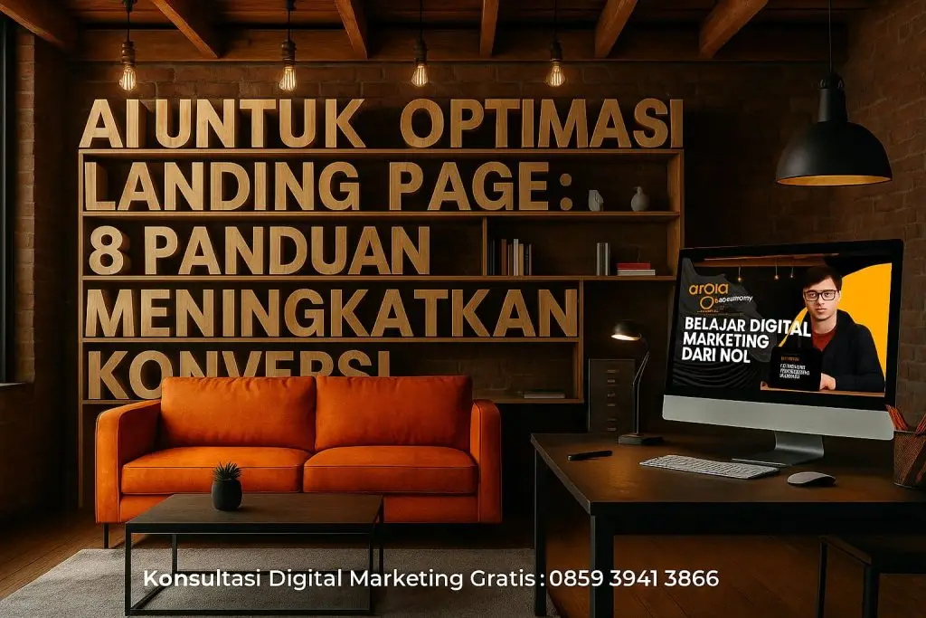 AI untuk optimasi landing page