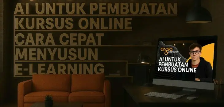 AI untuk Pembuatan Kursus Online: Cara Cepat Menyusun Materi E-Learning
